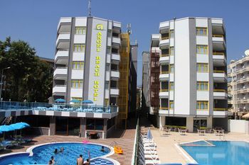 Angel Beach Hotel Tosmur Bagian luar foto